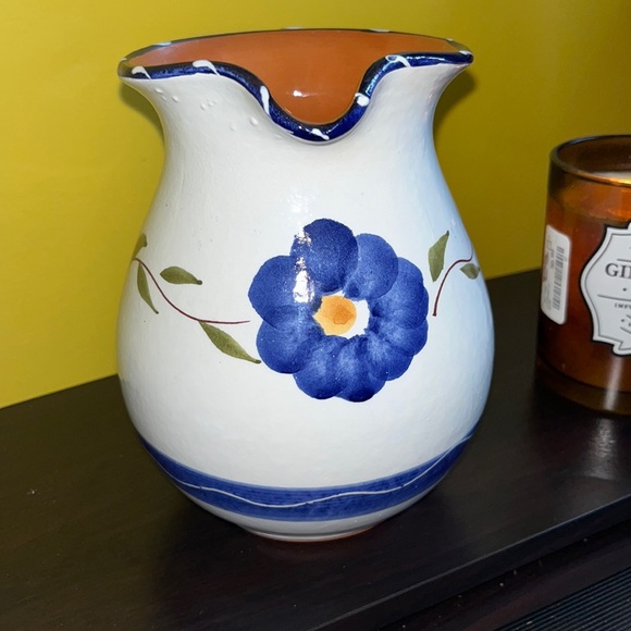 Vtg La Spezia by Furio Home Italian 32 Oz Ceramic Pitcher, Collectible - Picture 2 of 11